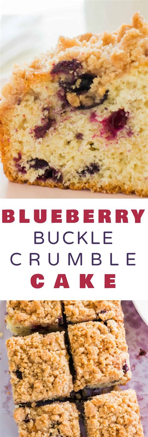 Blueberry Buckle Crumble Cake Brooklyn Farm Girl