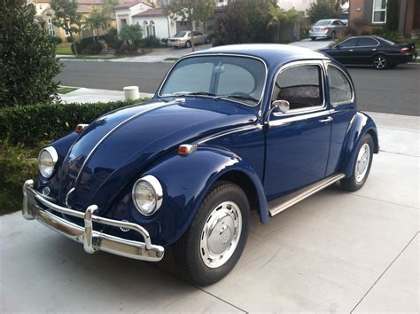 Sold L633 Vw Blue 67 Beetle Vw Restoration And Beetles