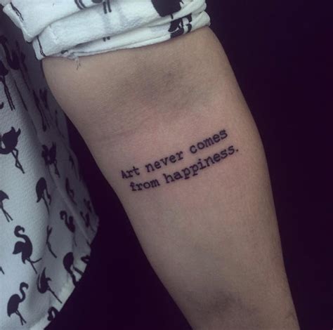 52 Powerful Quote Tattoos Everyone Should Read - TattooBlend