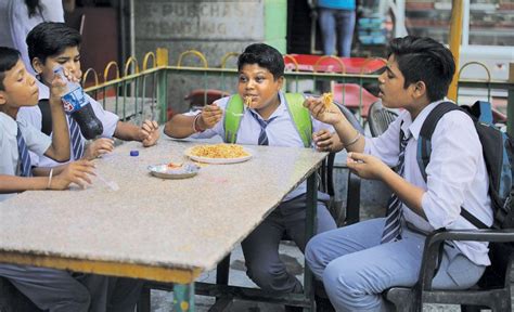A snack is a small portion of food generally eaten between meals. Availability of junk food is changing children's diet in India