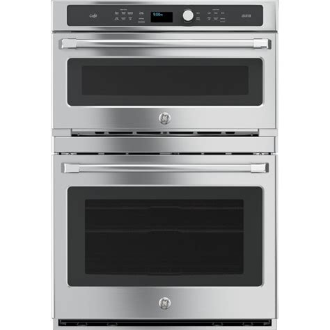 Shop Ge Cafe Series 30 Inch Combination Double Wall Oven Convection