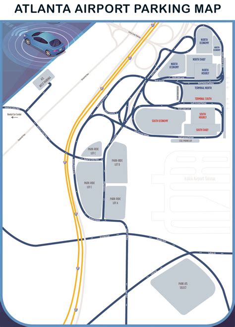 Atlanta Airport Parking Atl Short Term Long Term Parking