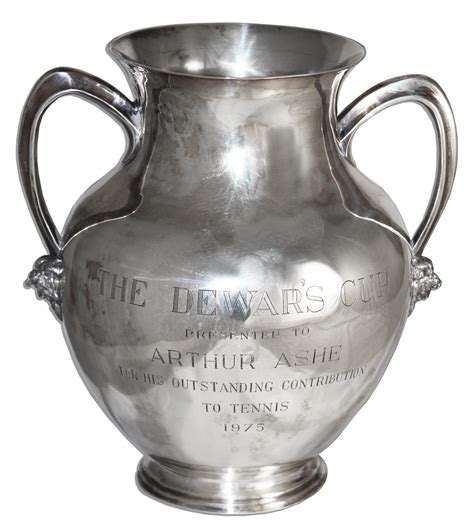 The championships, wimbledon, commonly known simply as wimbledon or the championships, is the oldest tennis tournament in the world and is widely regarded as the most prestigious. Lot Detail - Arthur Ashe 1975 Dewar's Cup Trophy ...