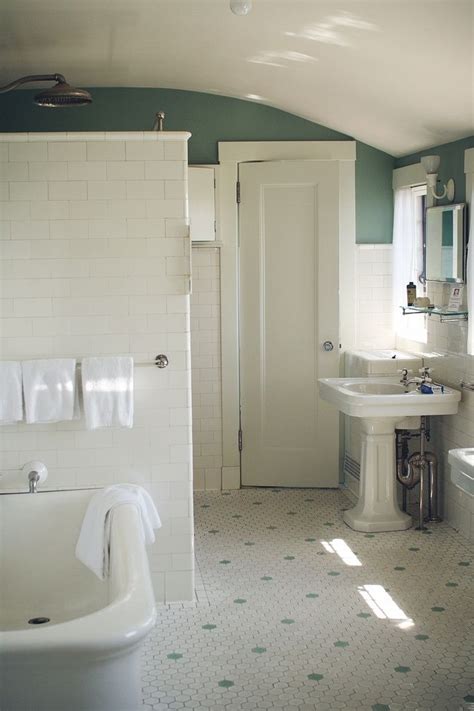 The toilet stayed in its recess. Favorite Places & Spaces | House bathroom, Bathroom style ...