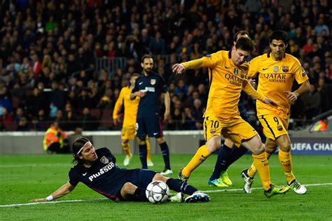 Atletico madrid (fights, fouls, red cards). Atlético Madrid vs Barcelona, 2016 Champions League: Game ...
