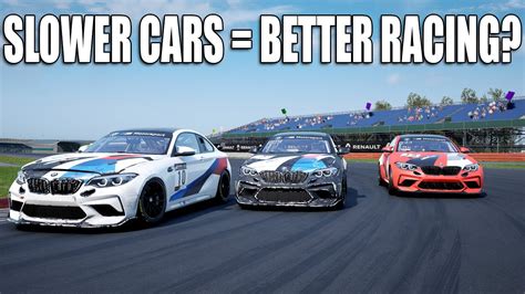 Slower Cars Better Racing LFM BMW M2 Cup Silverstone Assetto