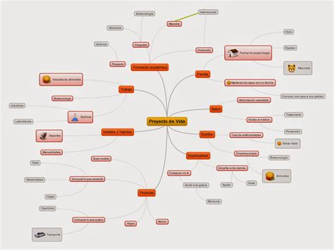 Mapa Mental Proyecto De Vida