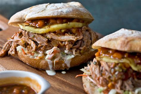 Curtis Stone Pulled Pork Sandwich With Homemade Coleslaw
