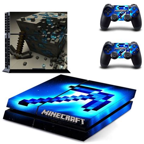Minecraft Decal Skin For Playstation 4 Console And Controllers