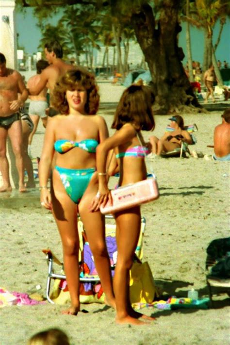 rare photos of teenagers on the beaches of florida in the early 1980s freeyork