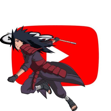 Madara Naruto Anime Youtube Logo I Made A Madara Youtube Logo