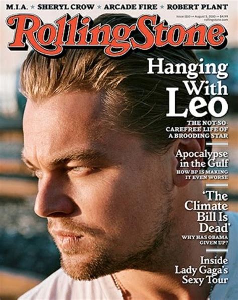 Hollywoods Hottest Looks Leo Makes Us Laugh And Laugh In Rolling Stone