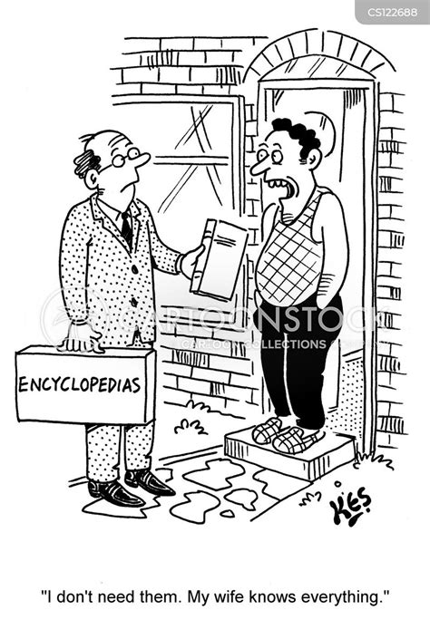encyclopedia salesman cartoons and comics funny pictures from cartoonstock