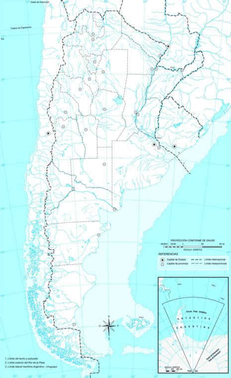 Mapas De Argentina Pol Tico Y F Sico Para Descargar E Imprimir