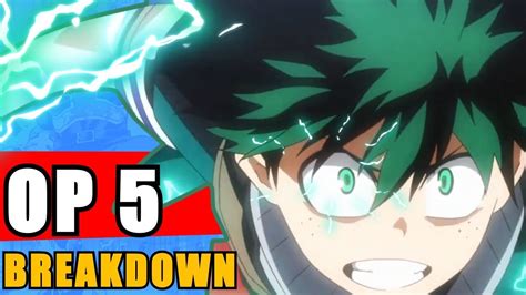 My Hero Academia Opening 5 Breakdown Season 3 Opening Theme 2 Make My