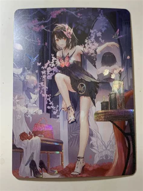CHEN HAI ROC Azur Lane Cute Sexy Card ACG Goddess Waifu Girl Holo Doujin Anime PicClick