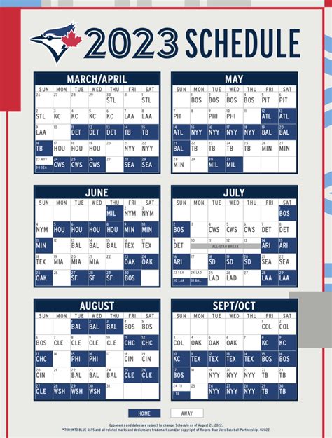 Blue Jays 2023 Regular Season Schedule Sports Illustrated Toronto