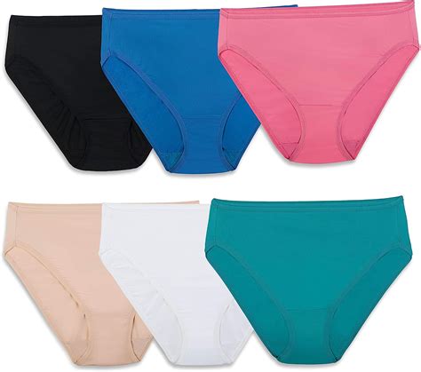 Fruit Of The Loom Damen Unterwäsche 6er Pack Amazonde Fashion