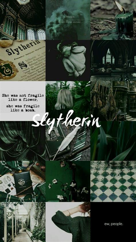 Slytherin Aesthetic Wallpapers Wallpaper Cave