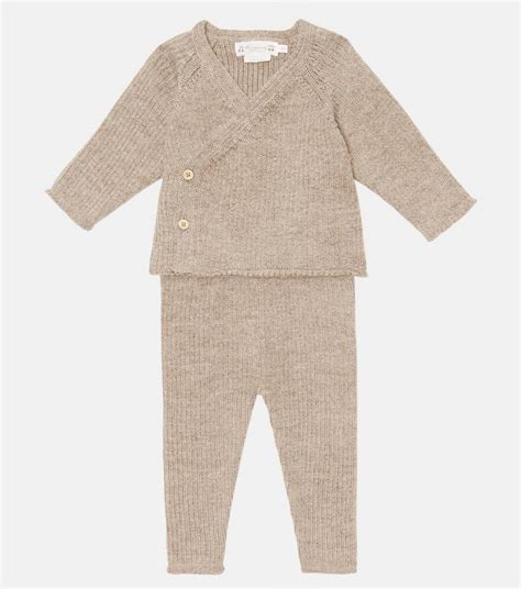 Bonpoint Baby Adile Alpaca Wool Sweater And Pants Set Mytheresa