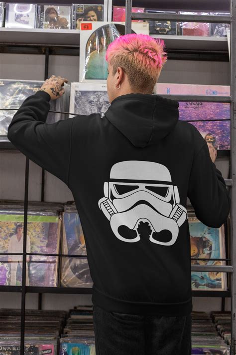 Star Wars Trooper Hoodie Unisex Pullover Hypebeast Streetwear Etsy