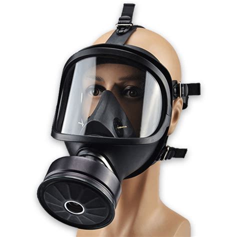 Mf14 Large Field Of Vision Gas Mask Anti Virus Smoke Gas Full Face