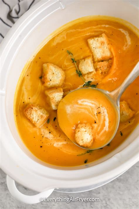 Crock Pot Butternut Squash Soup Everything Air Fryer And More