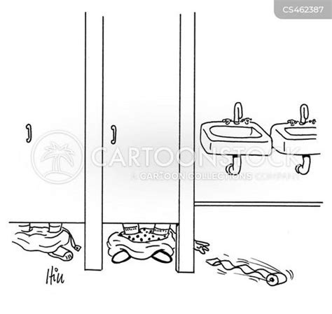 Public Bathroom Cartoons And Comics Funny Pictures From Cartoonstock