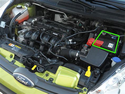 Ford Fiesta Car Battery Location Abs Batteries