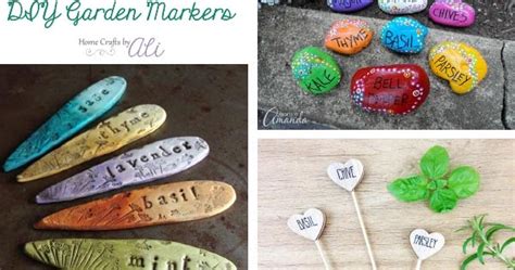Cute And Easy Diy Garden Markers Home Crafts By Ali