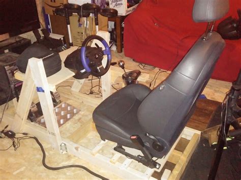 I Submit My Homemade Racing Cockpit Complete With Actual Mini Cooper Seat Rpsvr
