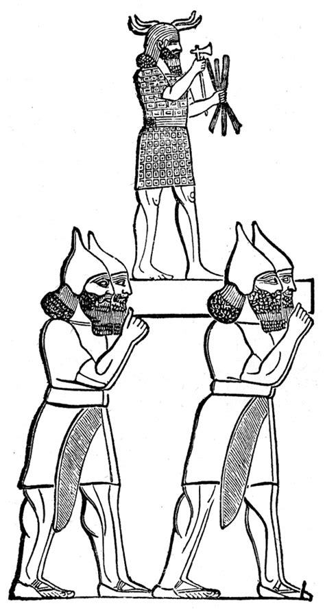 Gilgamesh Coloring Page Sketch Coloring Page