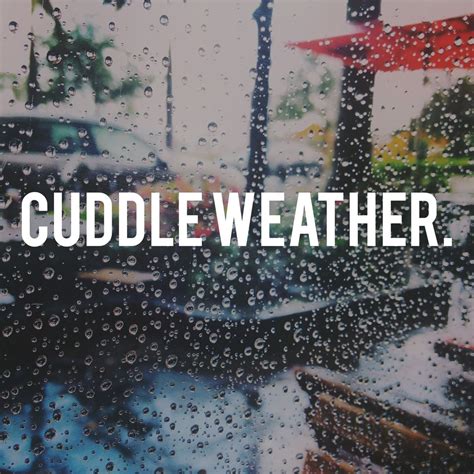 Rainy Day Cuddle Quotes
