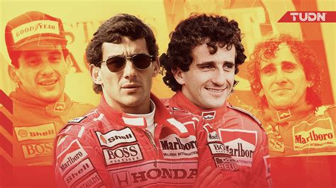 Ayrton Senna Y Alain Prost La Rivalidad Legendaria Tudn Fórmula 1 Tudn