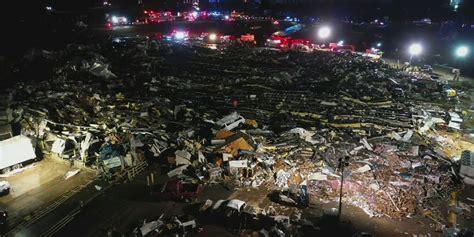 Catastrophic Tornado Damage Reported In Mayfield Kentucky