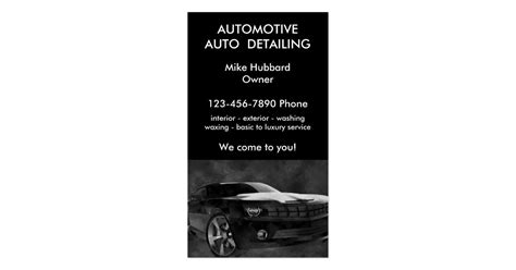 (it is possible to do both. Mobile Auto Detailing Service Business Card | Zazzle