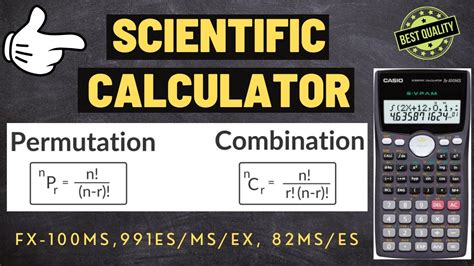 How To Solve Permutation And Combination In Scientific Calculator 🔥 Youtube