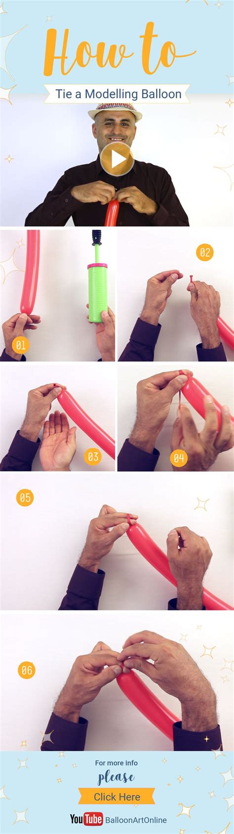 How To Tie A Modelling Balloon A Step By Step Video Tutorial