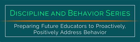 Discipline Discussions: Preparing Future Educators to Proactively