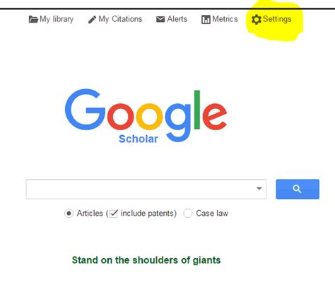 Google scholar is a freely accessible web search engine that indexes the full text or metadata of scholarly literature across an array of publishing formats and disciplines. Google Scholar | Change settings to find full-text ...