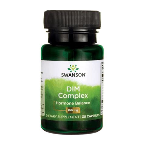 DIM Complex 100mg - Diindolilometan (DIM) Swanson DIM Complex 100mg