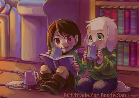 Chara And Asriel Undertale Know Your Meme