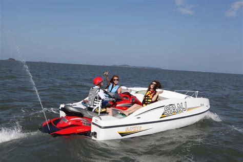 New Sjfz16 Fiberglass Water Jet Boat Powered By Personal Watercraft 6