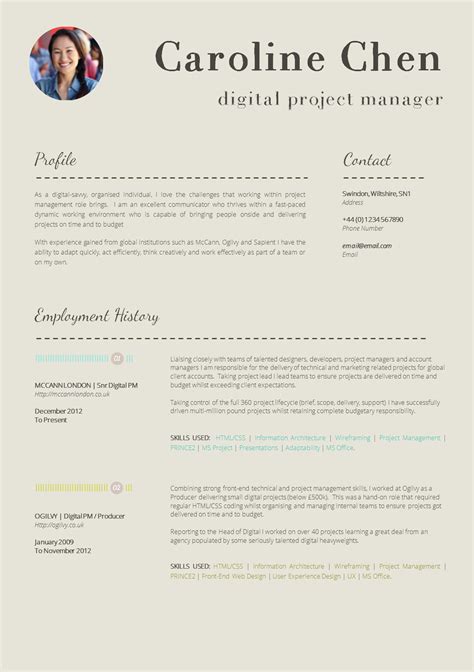 This is sample of cv for people to apply for jobs. Where can you find a CV Template?