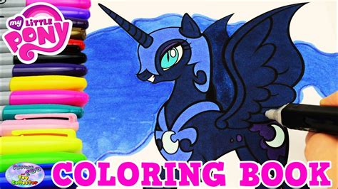 It's based off a screenshot from the my little pony episode a royal problem. My Little Pony Coloring Book Nightmare Moon Episode Colors ...