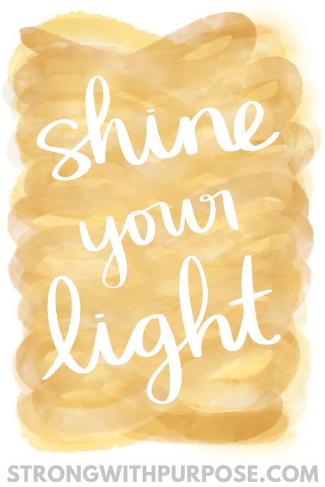 Shine Your Light Fully Embody Your True Self Without Fear Be Present