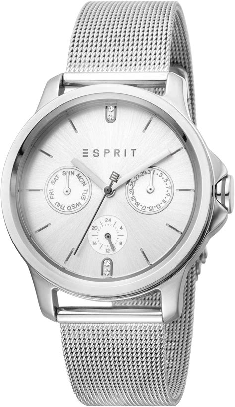 Esprit Turn Silver Mesh Es1l145m0055 Hodinky 365sk