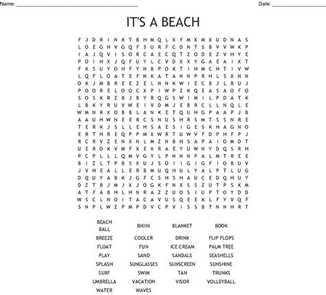 100 Summer Vacation Words Answers Be The First To