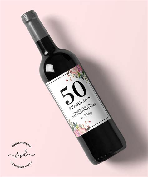 Credit card numbers are typically broken into four groups or 4 digits each. Happy Birthday Custom Wine Label. Birthday Gift. Fifty and ...