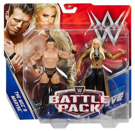 Wwe Battle Pack The Miz And Maryse Action Figures Uk Toys And Games